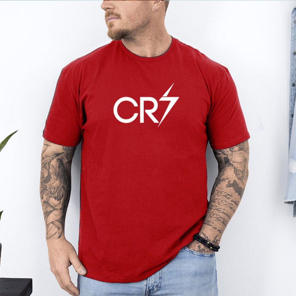 Cristiano Ronaldo Heat Pressed Graphic Tee | Men’s Soccer Shirt S-2XL
